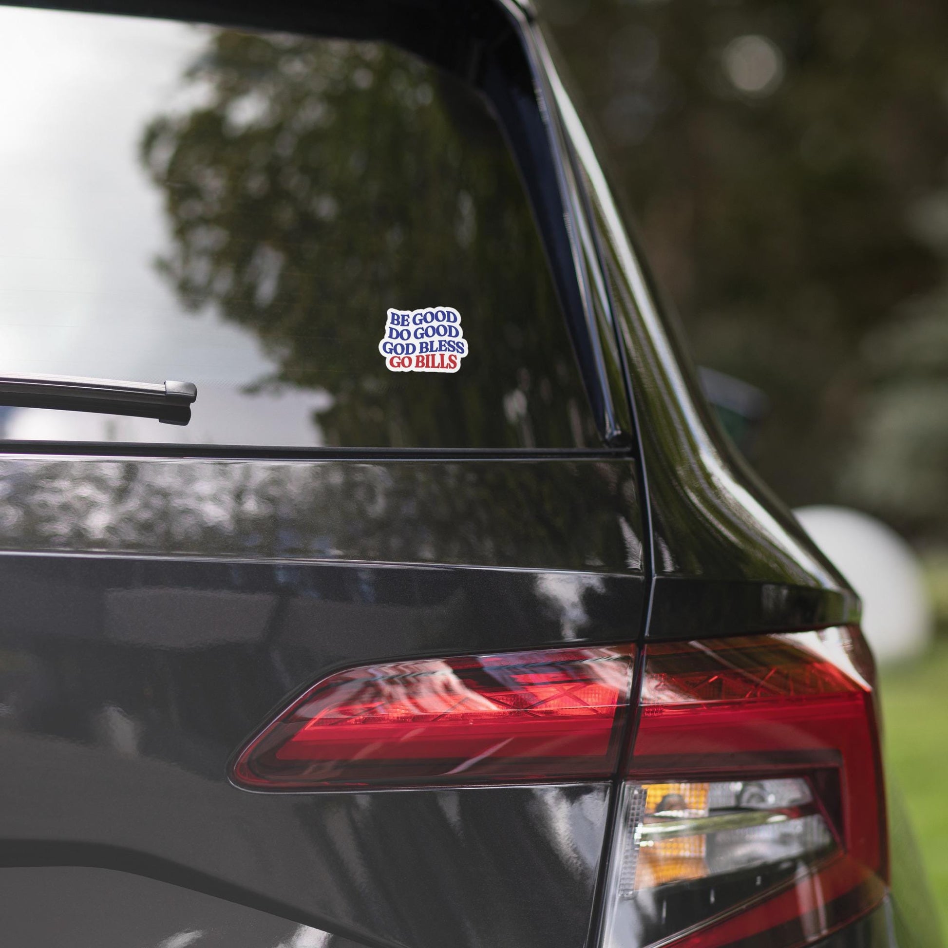 Buffalo Bills Josh Allen MVP Inspirational Sticker - Be Good, Do Good, God Bless, Go Bills!