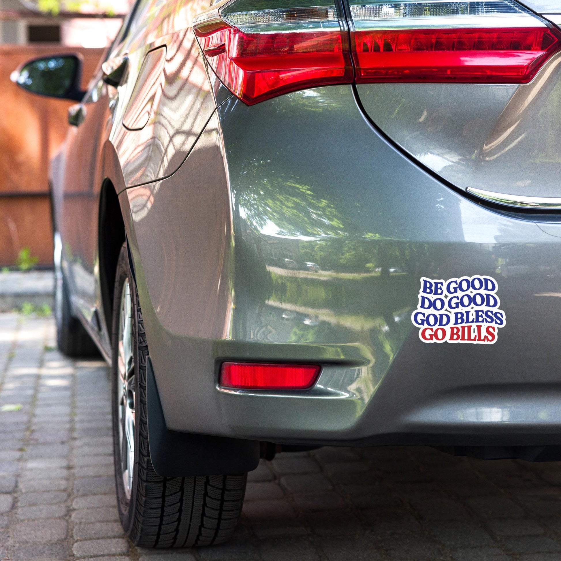 Buffalo Bills Josh Allen MVP Inspirational Sticker - Be Good, Do Good, God Bless, Go Bills!
