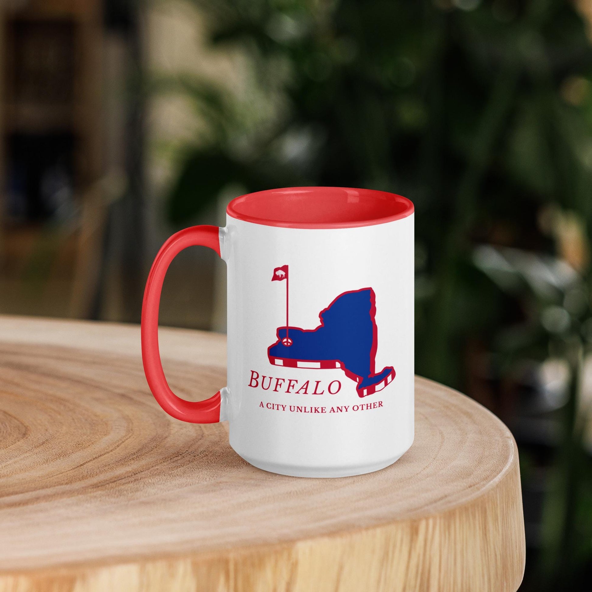 Buffalo City Pride Gift for Buffalo Bills Mafia Fan With Masters Design Golf Tee or Mug