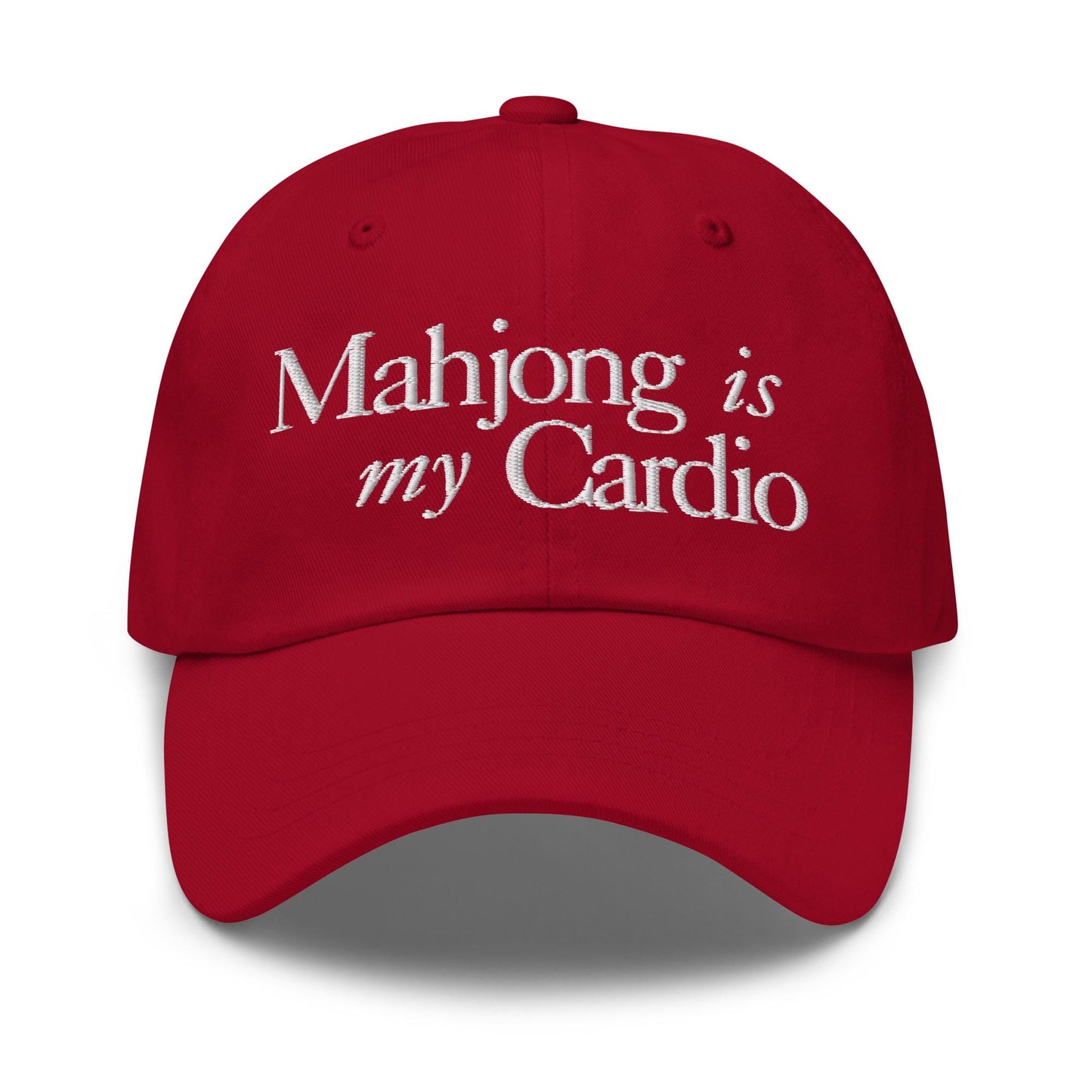 Mahjong Is My Cardio Hat – Bam. Dot. Crack. Repeat!