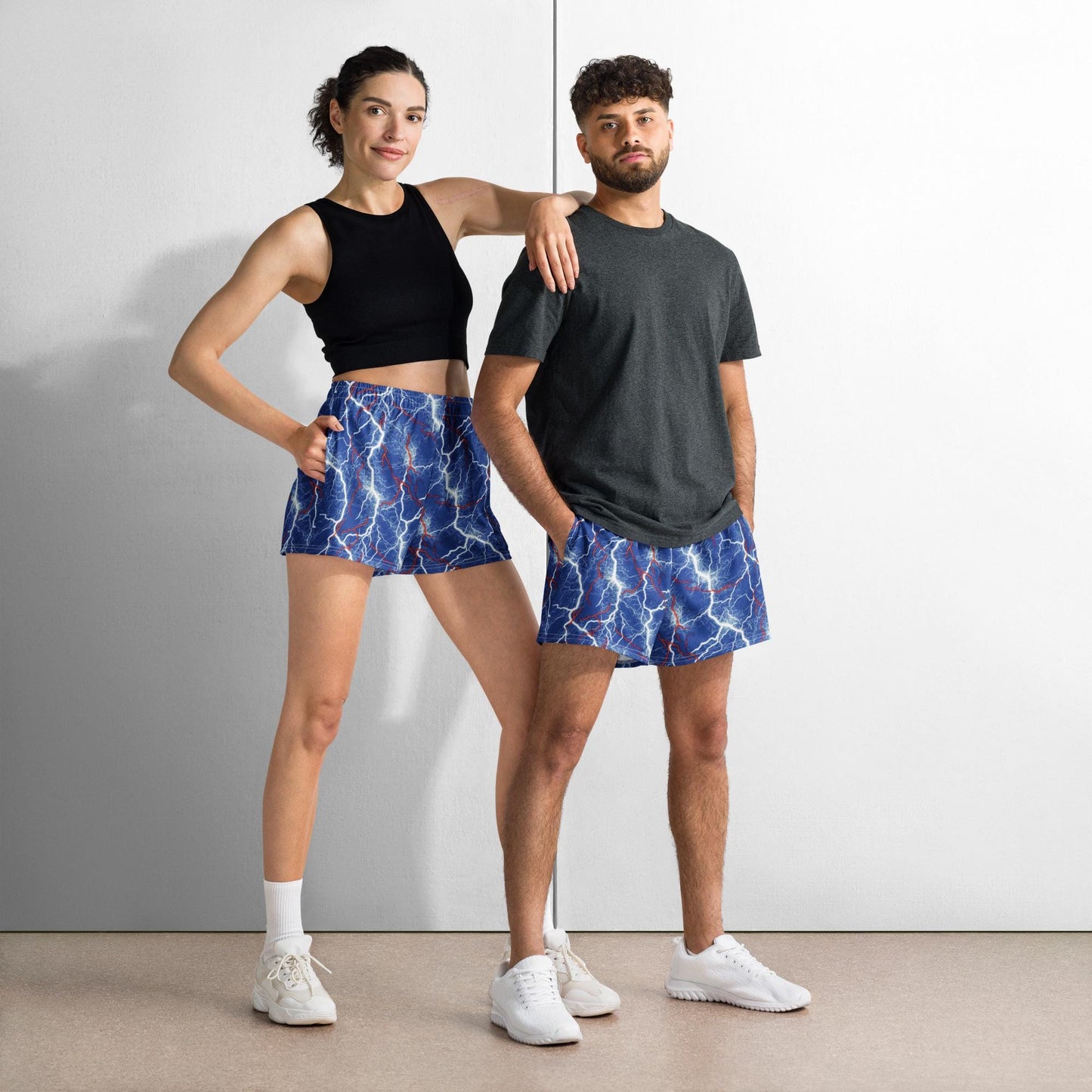 Buffalo Blitz Lightning Print Shorts