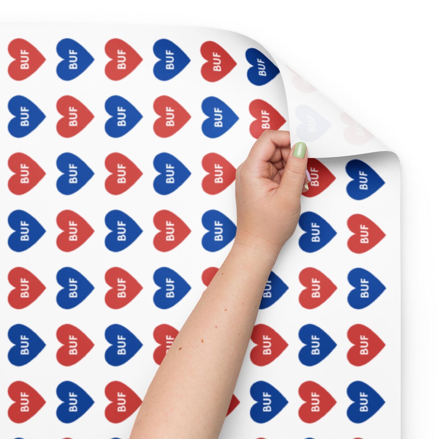 Buffalove Printed Wrapping paper sheets | Buffalo Bills Fan Gift