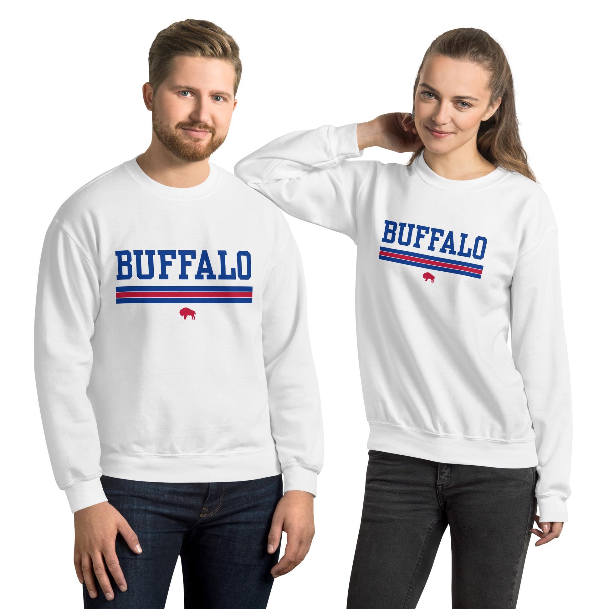 Buffalo Heritage Sweatshirt Customize Your Phrase