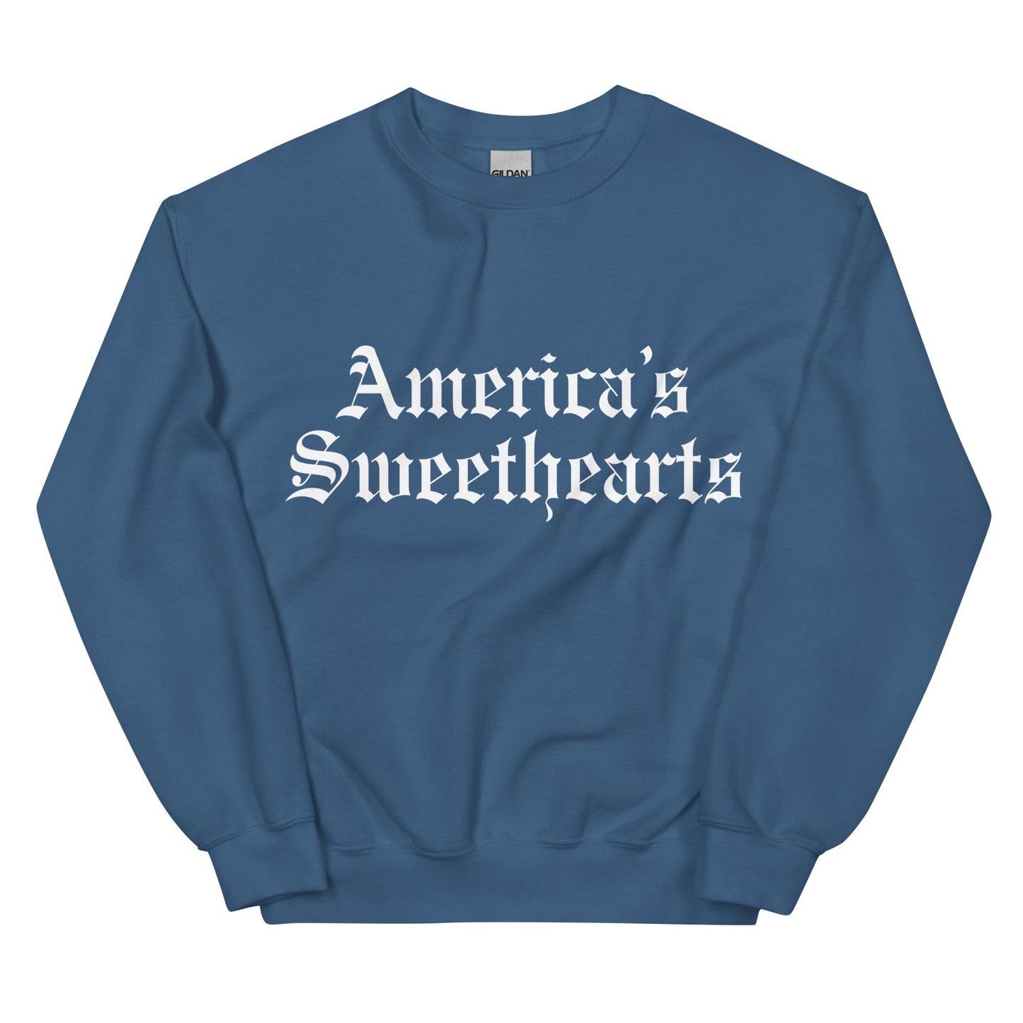 America's Sweethearts Old English Printed Unisex Sweatshirt Hoodie
