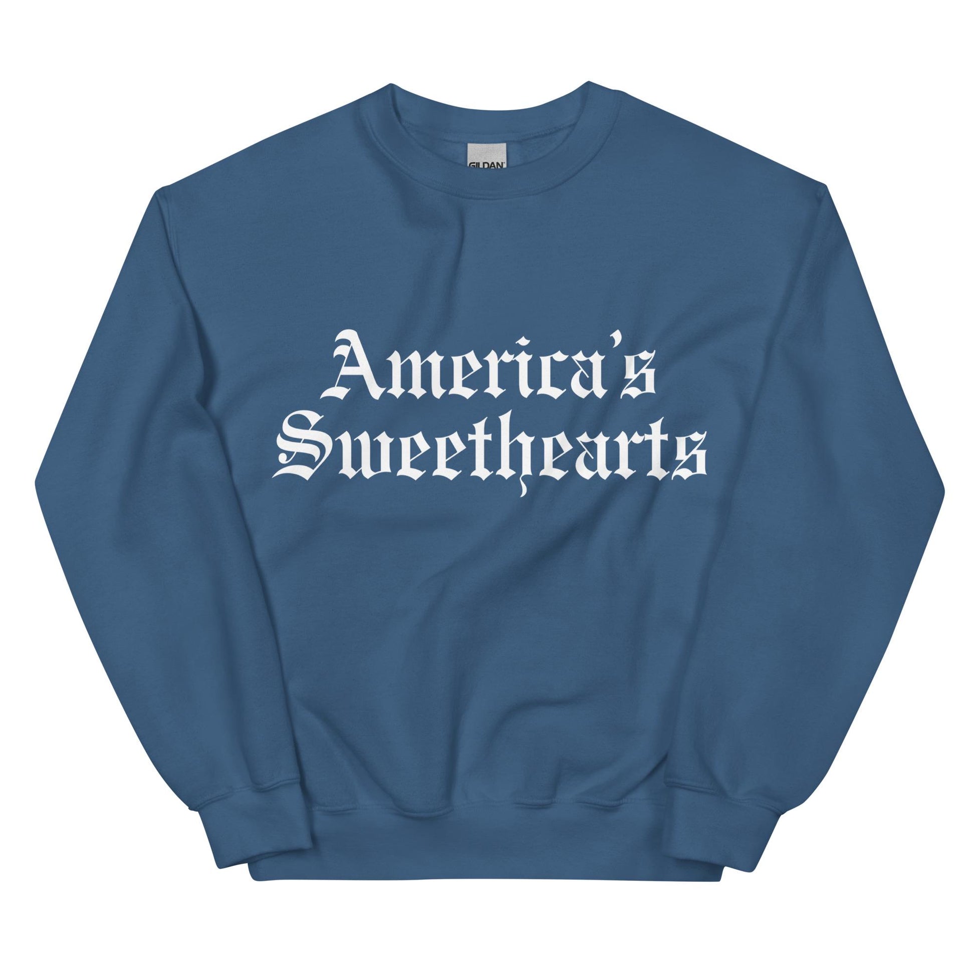 America's Sweethearts Old English Printed Unisex Sweatshirt Hoodie