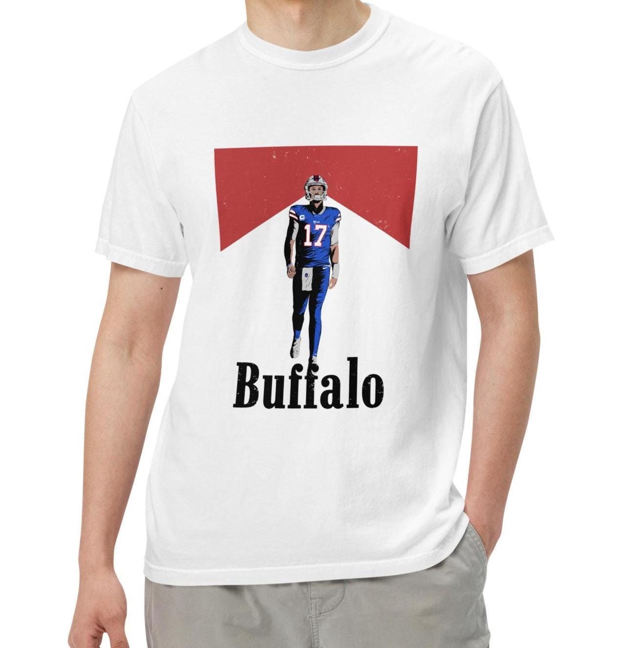 Vintage Style Buffalo Football T-Shirt Gift for Bills Mafia | Comfort Colors 1717