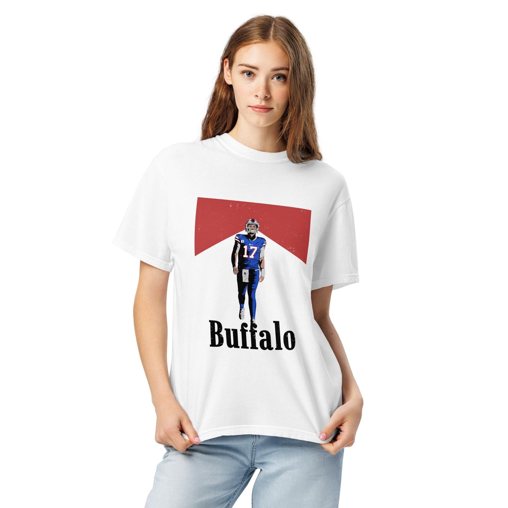 Vintage Style Buffalo Football T-Shirt Gift for Bills Mafia | Comfort Colors 1717