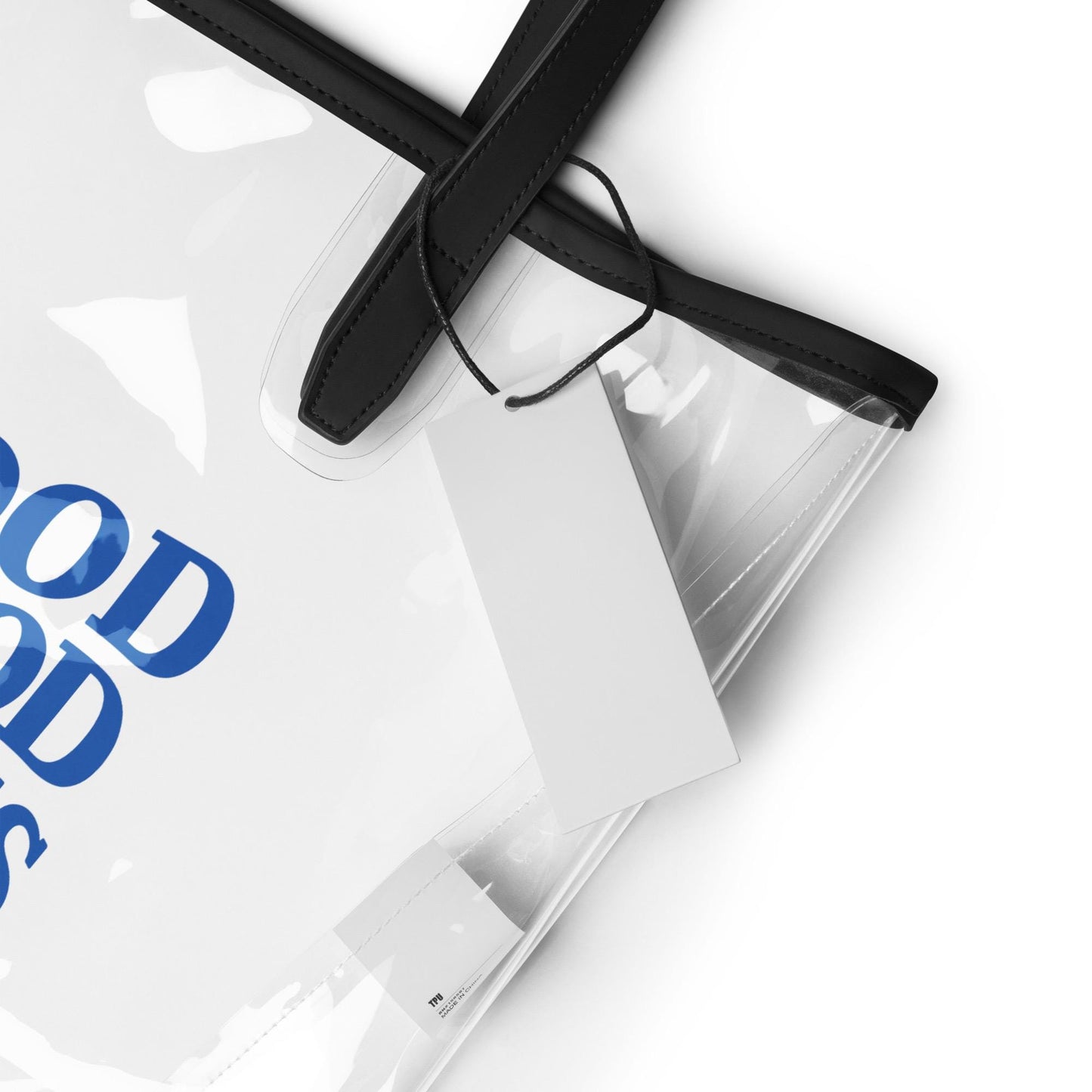 Be Good Do Good God Bless Bills Stadium Clear Tote Bag