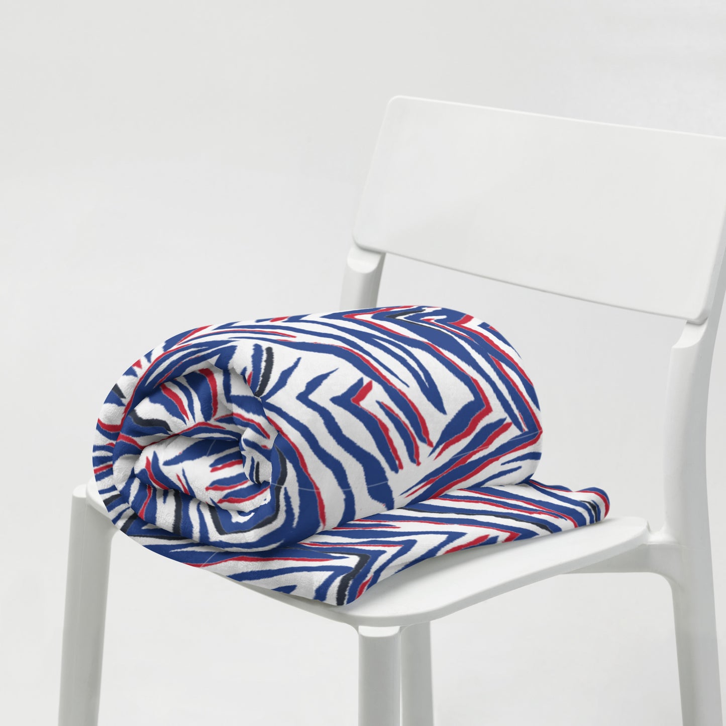 Throw Blanket | Buffalo Football | Zebra Print | Bills Mafia Gift