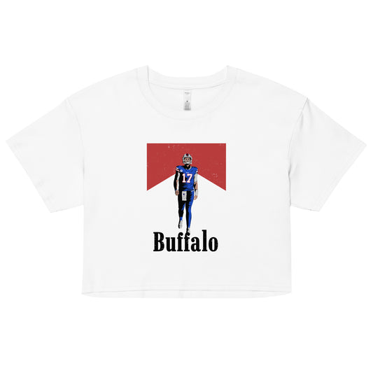 Buffalo Cowboy Crop Tee